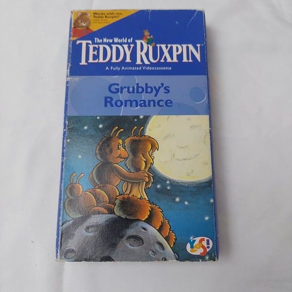 The New World of Teddy Ruxpin - Grubby's Romance VHS Vintage Video Adventure - Picture 2 of 8